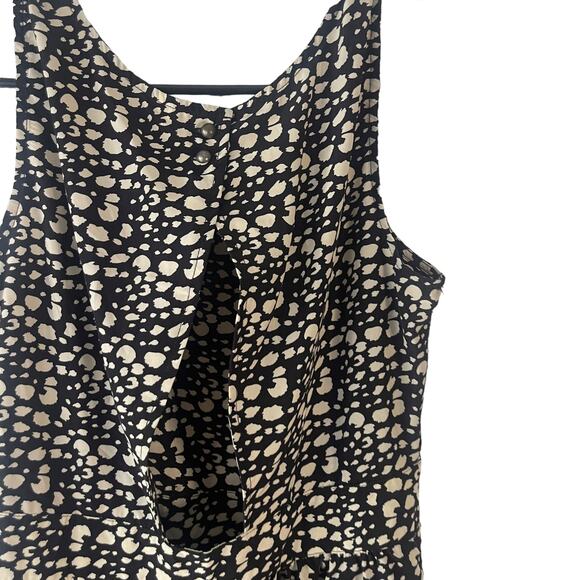 Nine Bird Y2k Women's Size Small Spot Key Hole Open Back Mini Dress - Picture 7 of 10